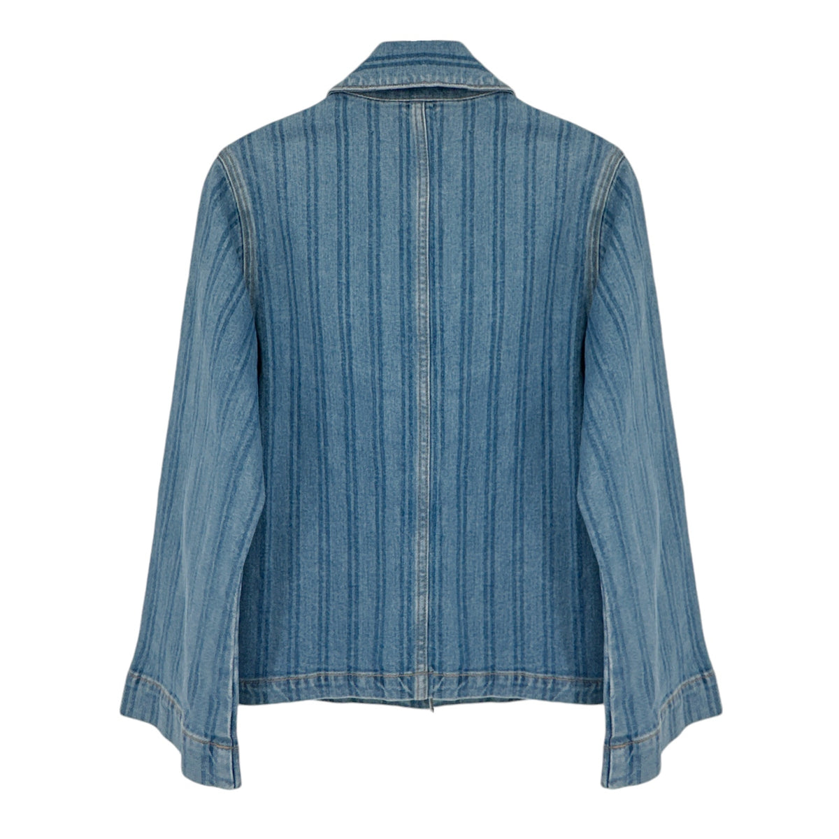 VERONICA BEARD Dahl Striped Denim Jacket XS