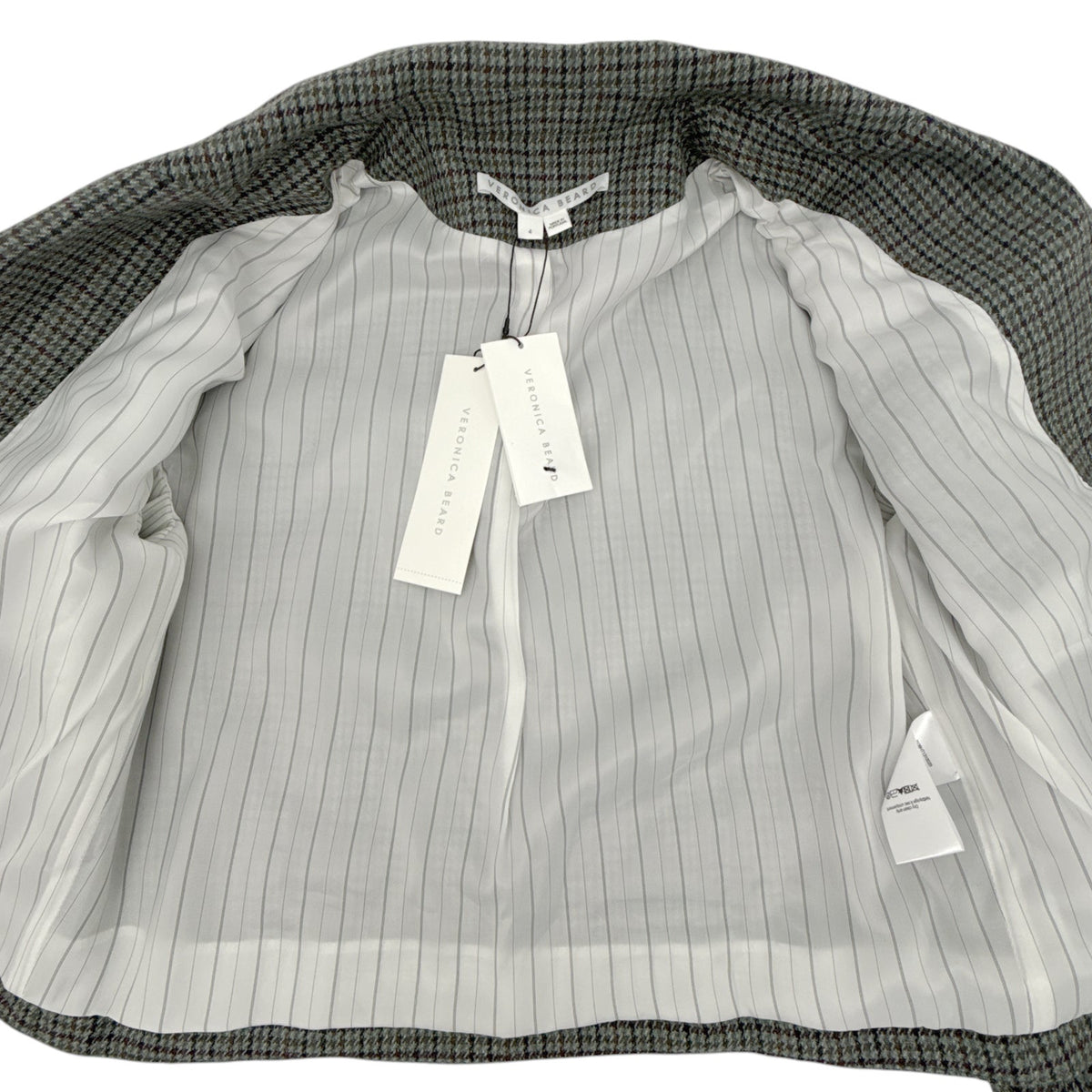 VERONICA BEARD Sybille Jacket in Sage Multi 4|S