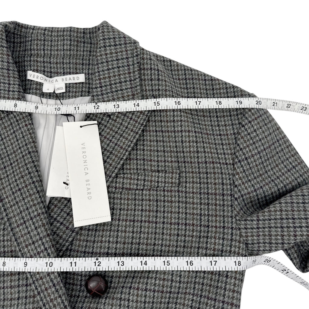 VERONICA BEARD Sybille Jacket in Sage Multi 4|S
