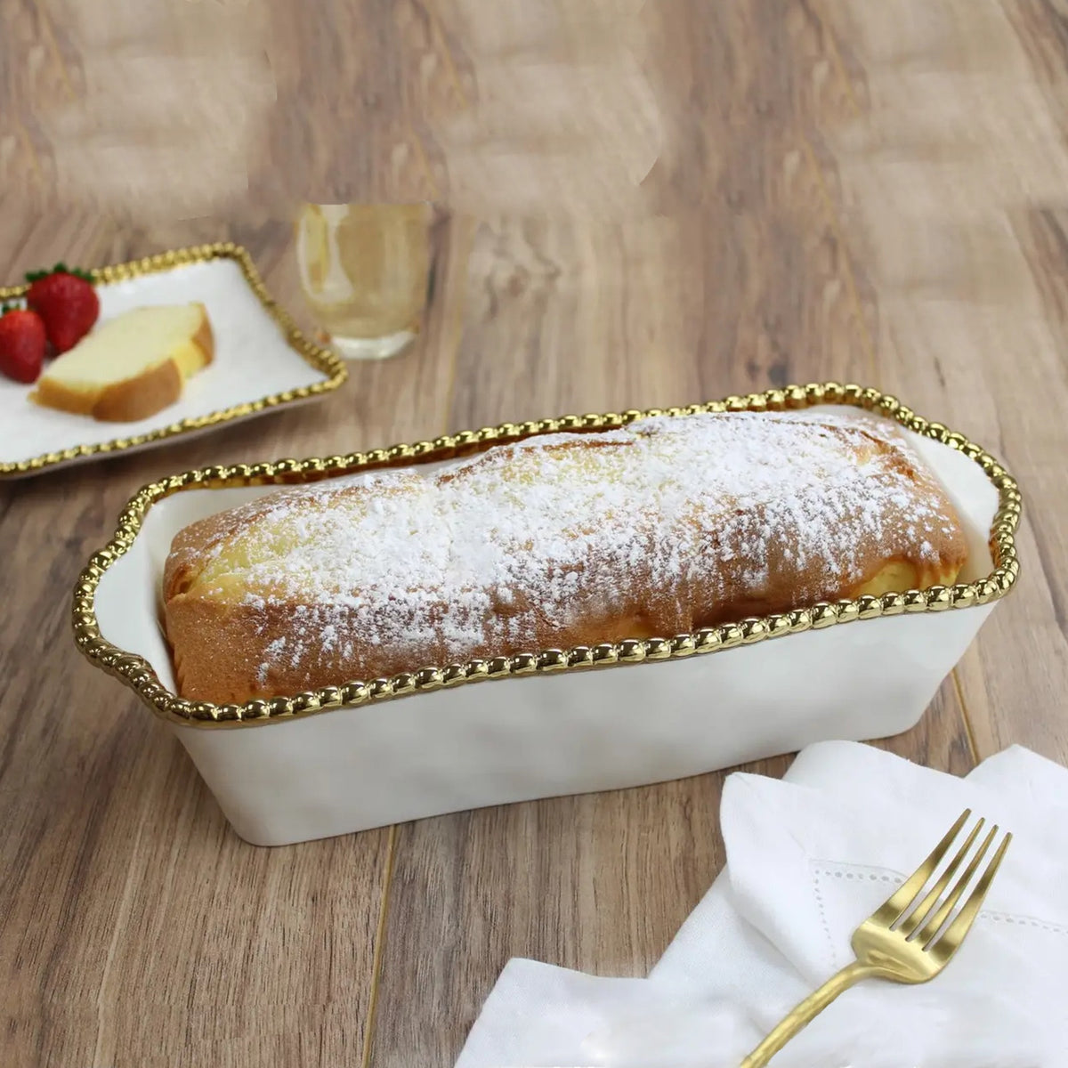 PAMPA BAY Golden Salerno Loaf Baking Dish 10" x 5"