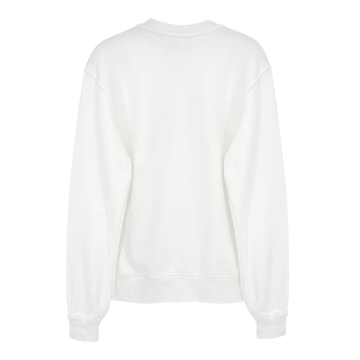 LACOSTE Classic Fit Crewneck Sweatshirt in White S