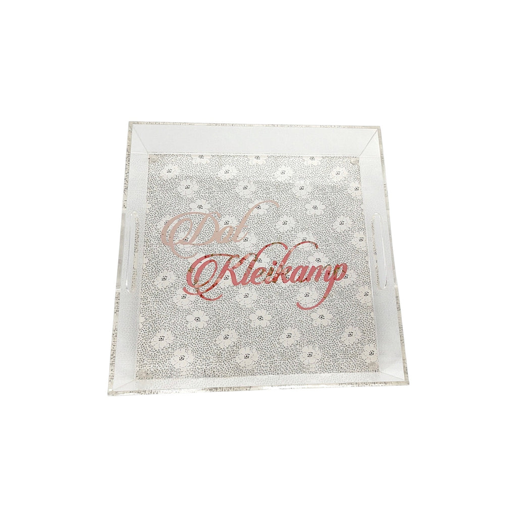 ACRYLIC 12" Square Insertable Tray