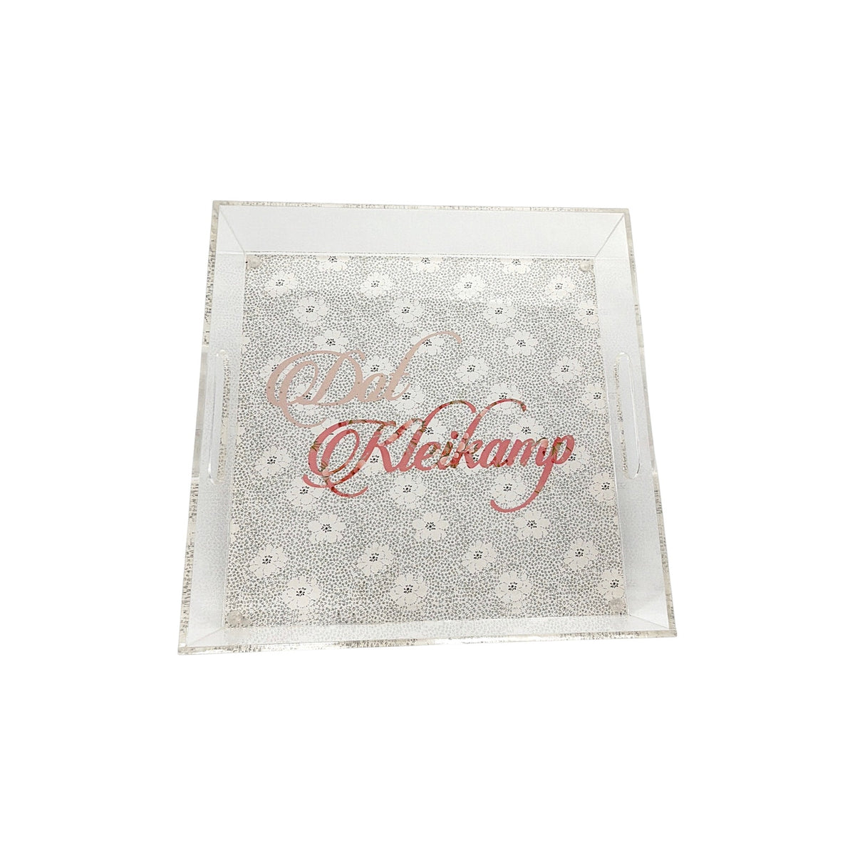 ACRYLIC 12" Square Insertable Tray