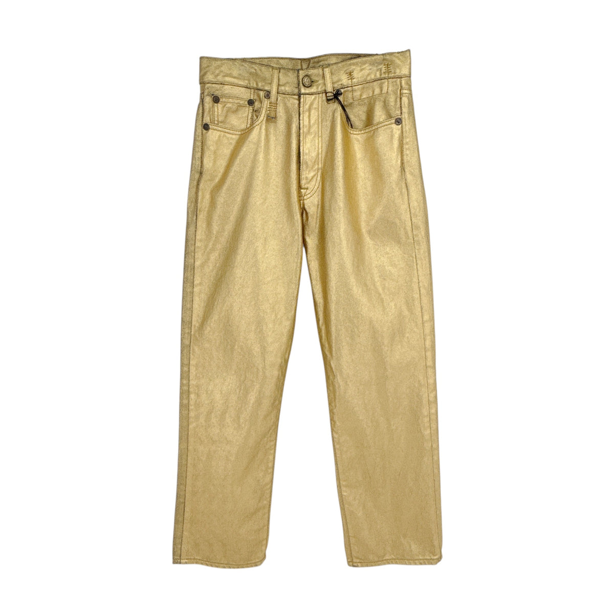 R13 Boyfriend Jean in Gold Indigo 24