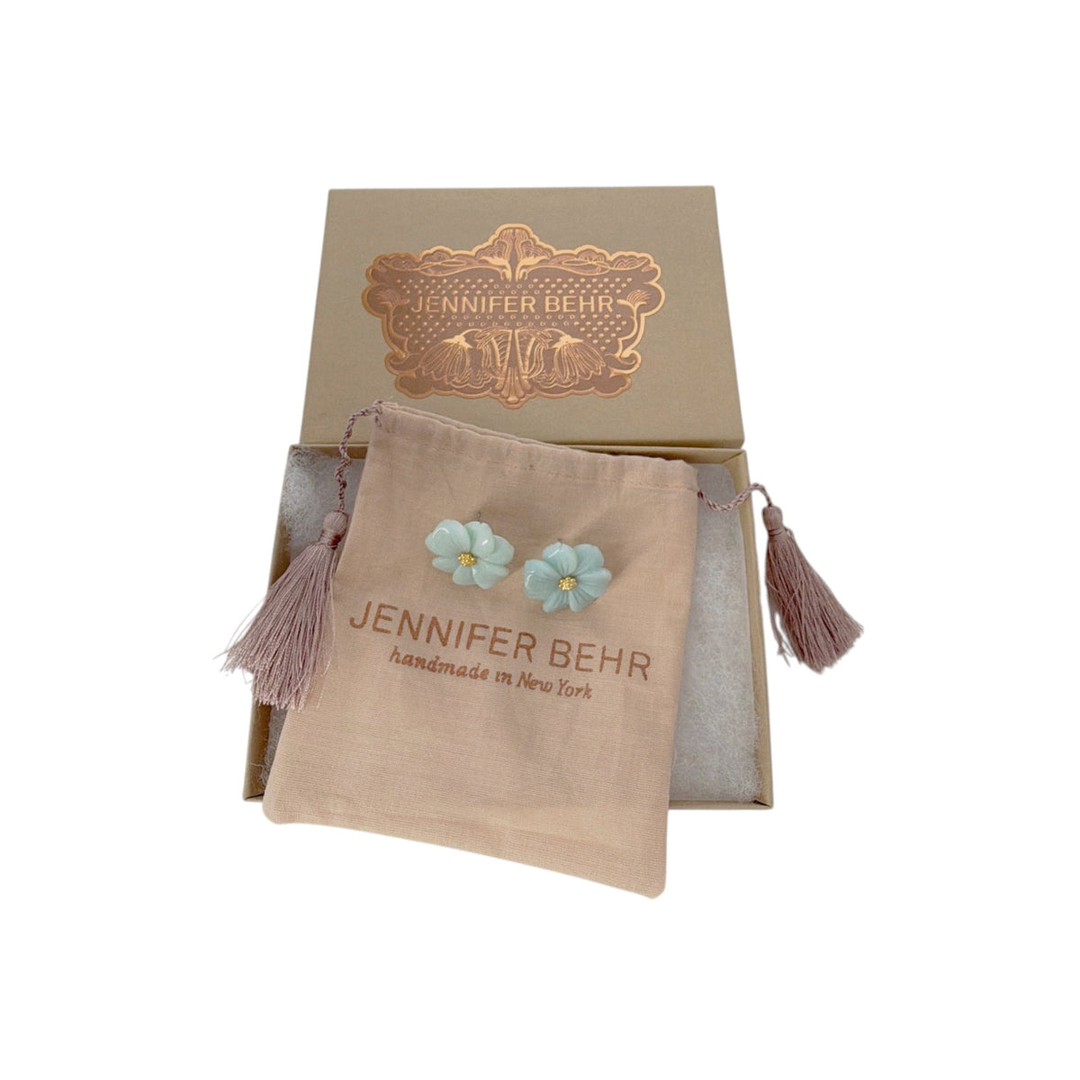 JENNIFER BEHR Wynne Earrings in Amazonite