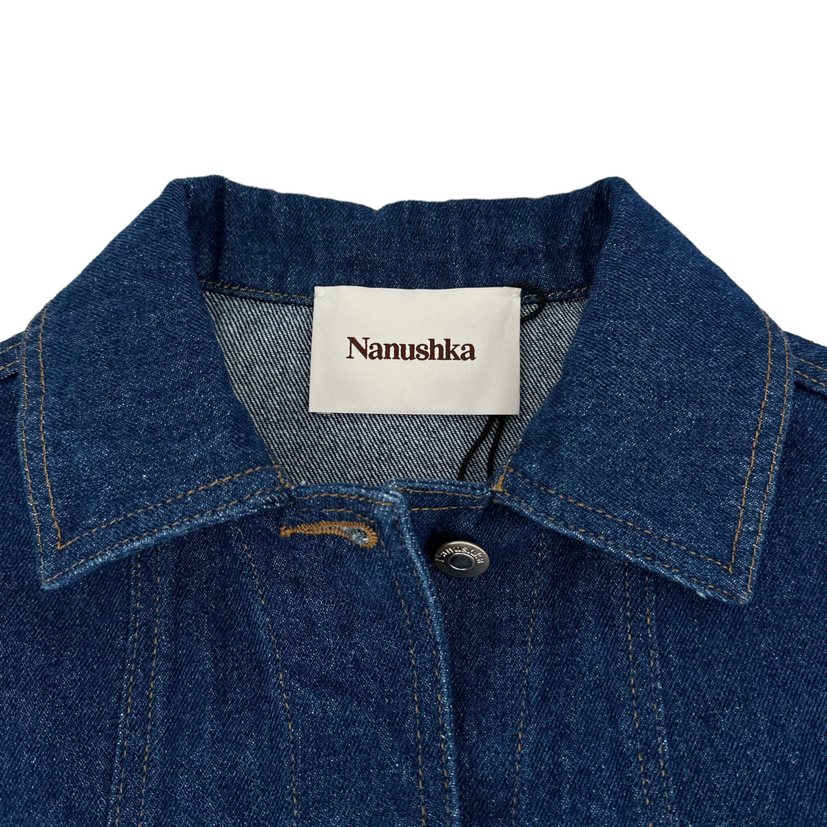 NANUSHKA Maren Denim Jacket in Indigo M