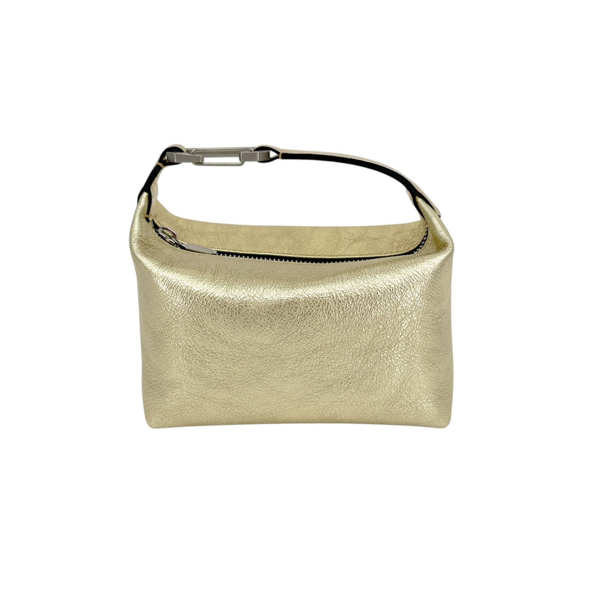 EERA Metallic Moon Bag in Laminated Gold