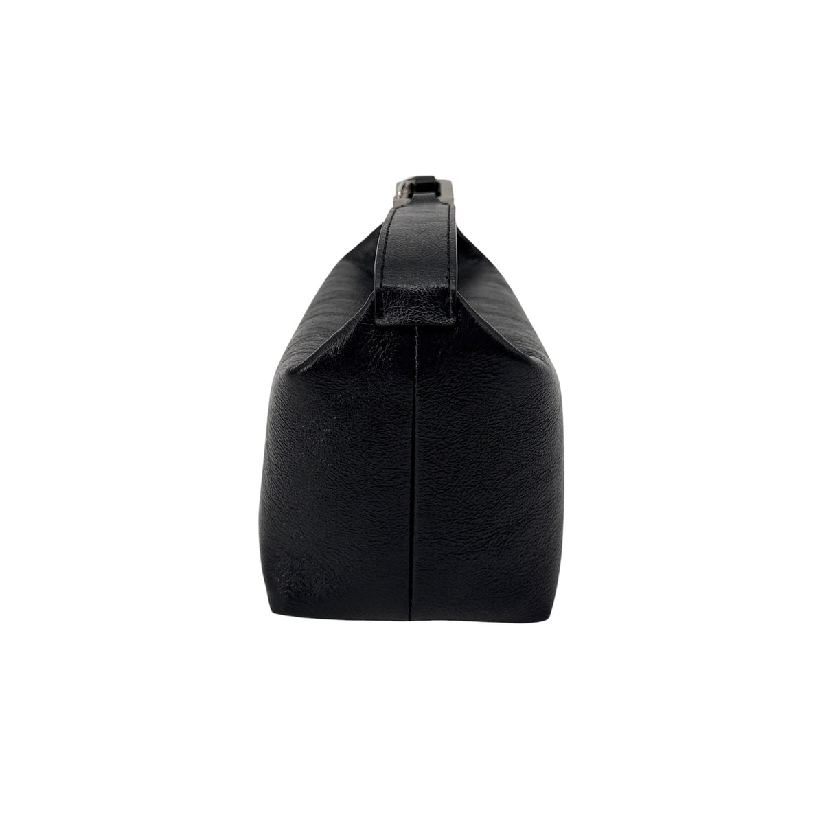 EERA Metallic Moon Bag in Laminated Black