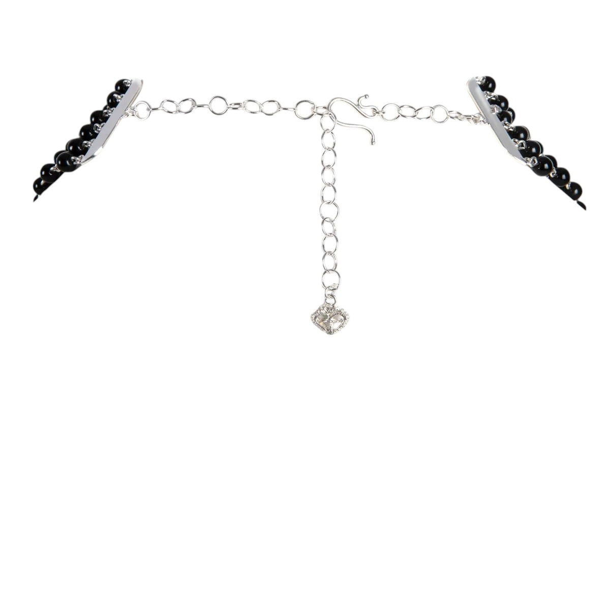VSA La Queen Collar Mystic Black Silver