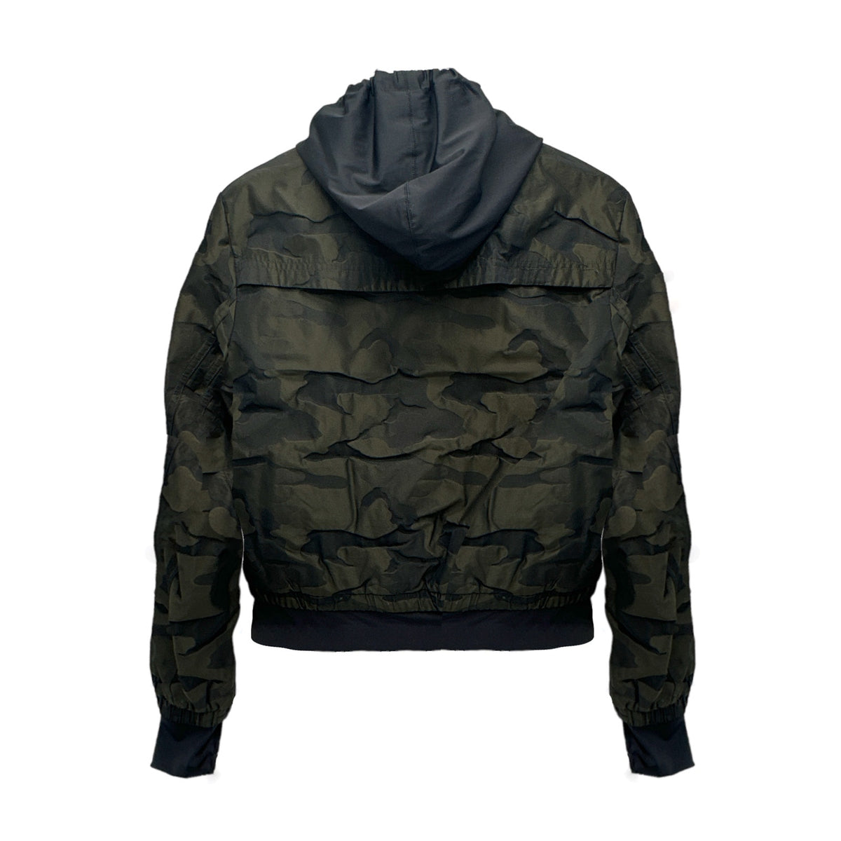 BLANC NOIR Skyfall Aviator Jacket in Olive Camo Size S