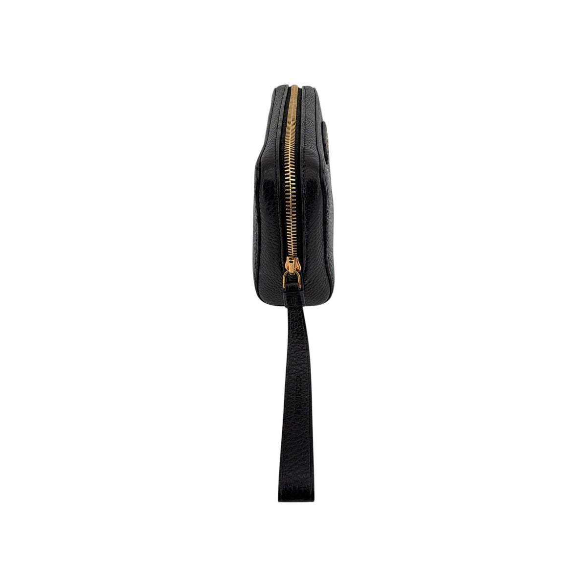 TOM FORD Medium Leather Cosmetics Case in Black