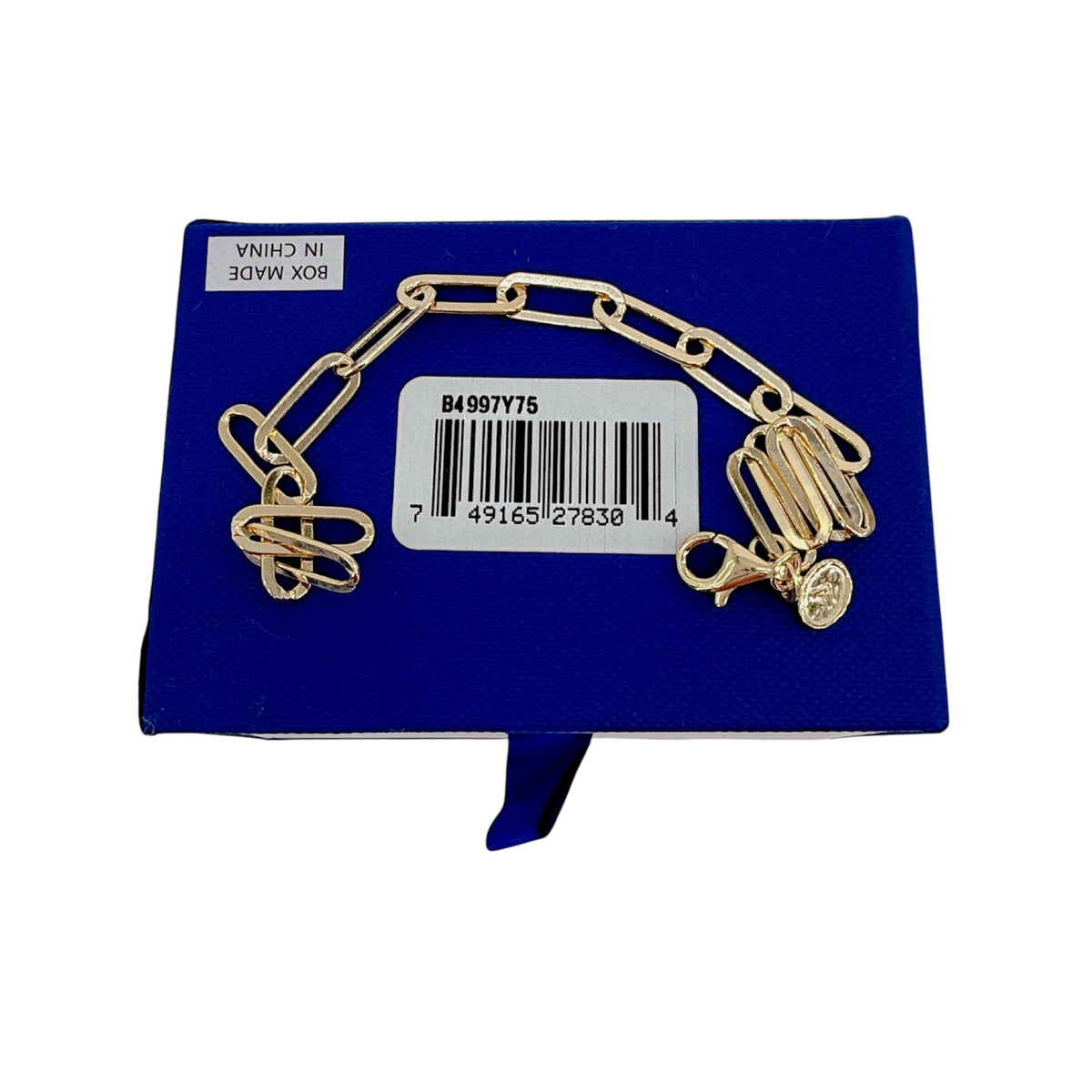 SILPADA Golden Oval Bracelet in 14K Gold Plated