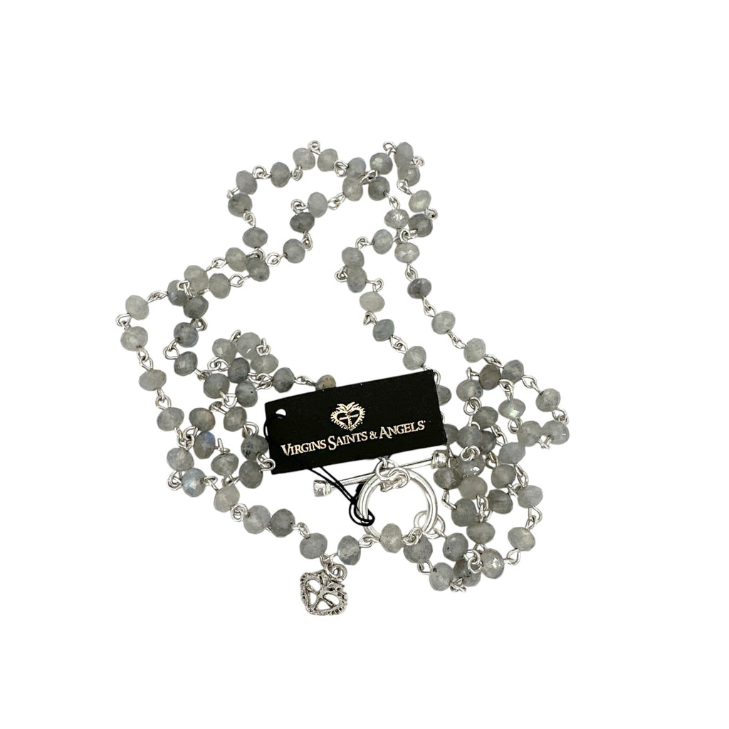 VSA Delfina 6mm Lux Labradorite & Silver
