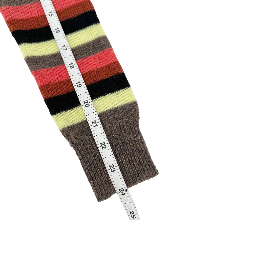 LE SUPERBE Boyfriend Sweater in Bright Stripe S