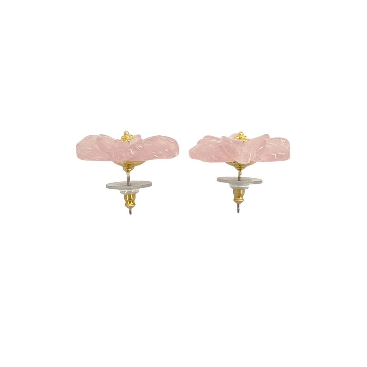 JENNIFER BEHR Wynne Earrings in Rose Quartz
