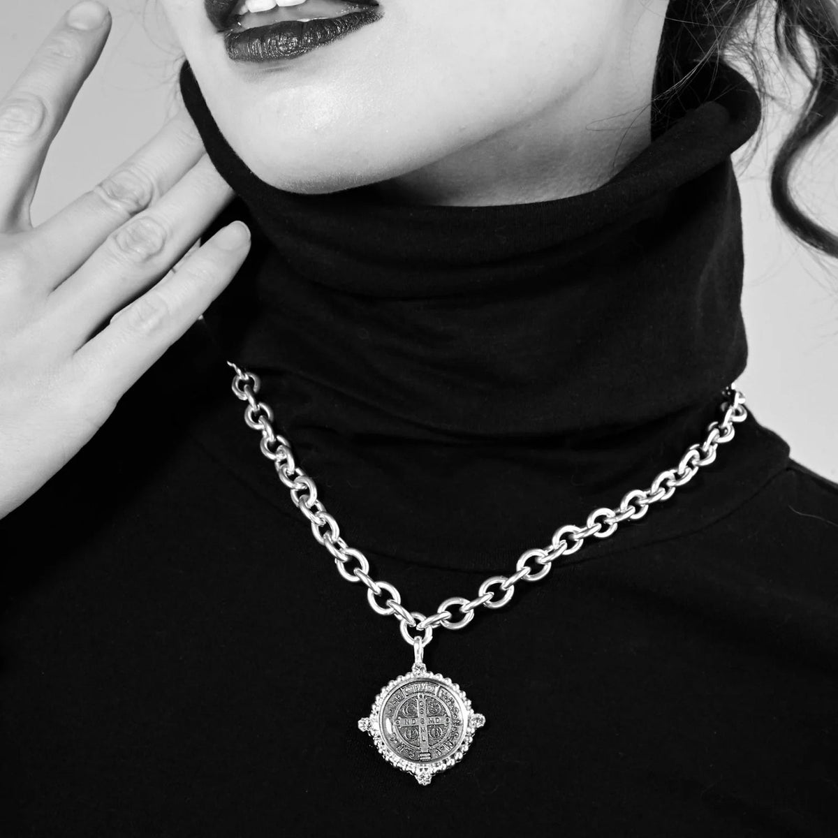VIRGINS SAINTS & ANGELS VSA The Diva Chain in Silver