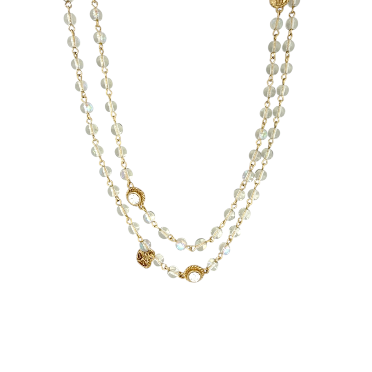 VSA Wrap Vintage Clear AB in Gold