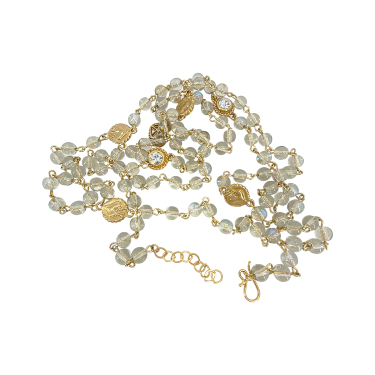 VSA Wrap Vintage Clear AB in Gold