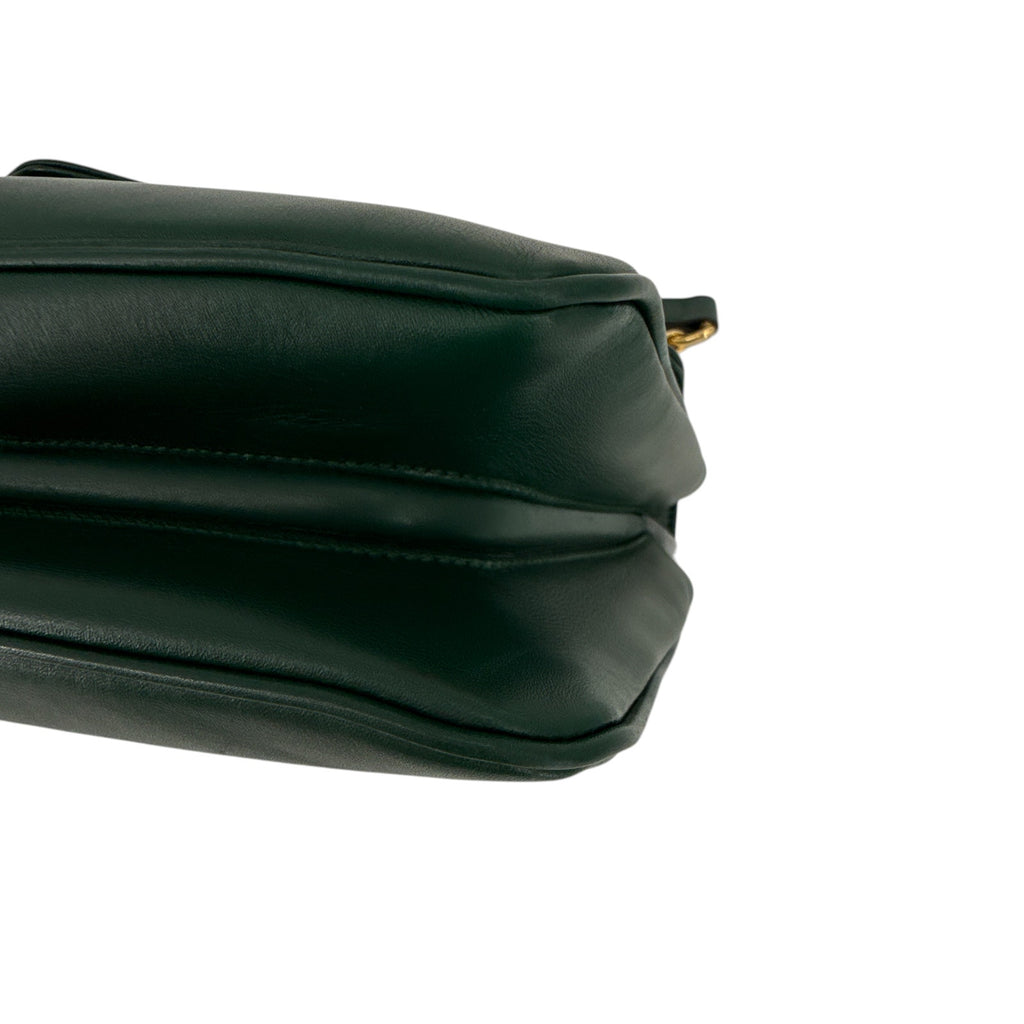 GUCCI Rajah Medium Shoulder Bag in Vintage Green