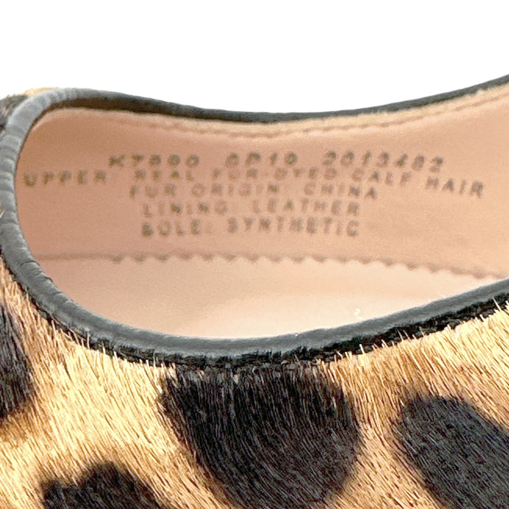 J.CREW Elsie Pumps in Leopard Calf Hair 6.5