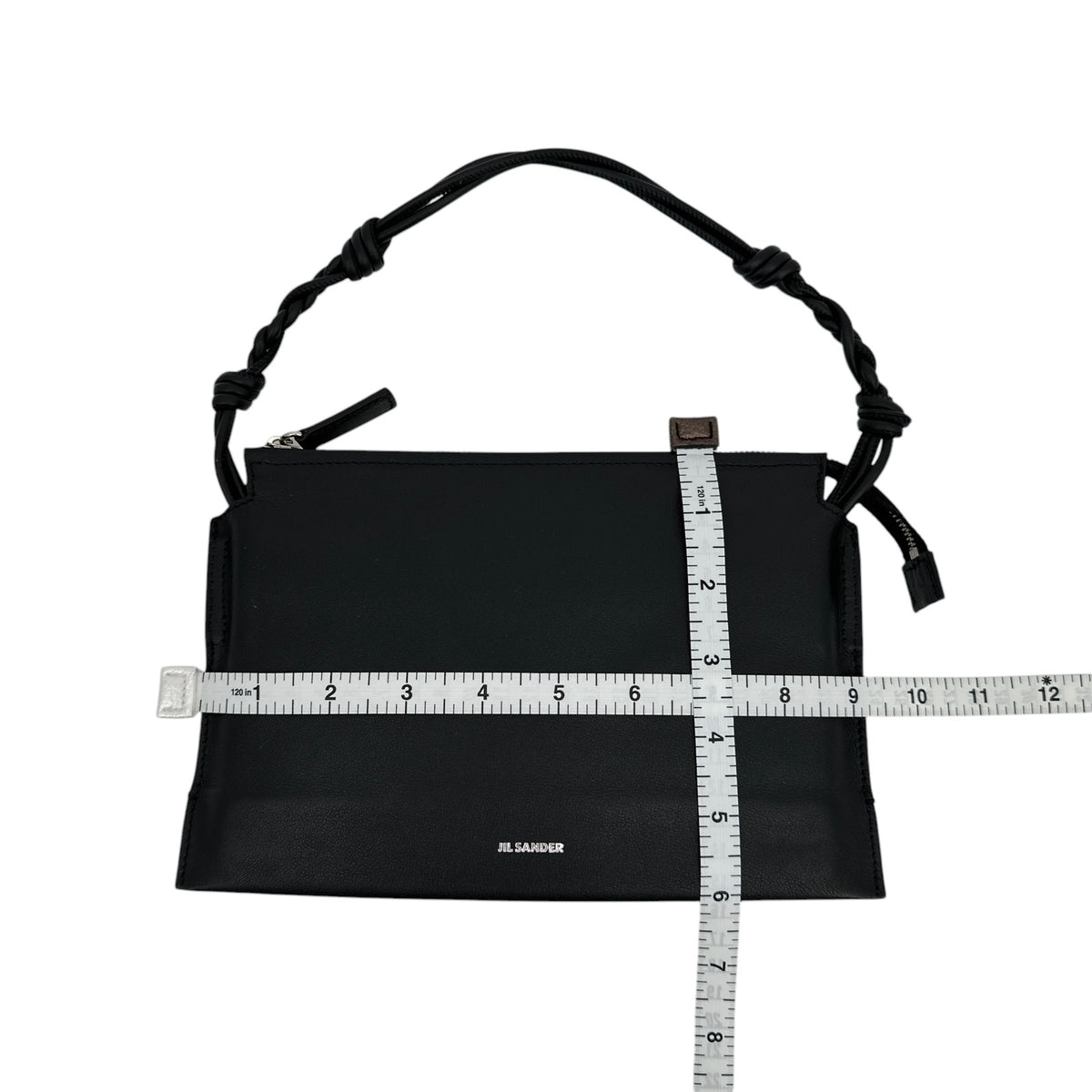 JIL SANDER Envelope Shoulder Bag in Black