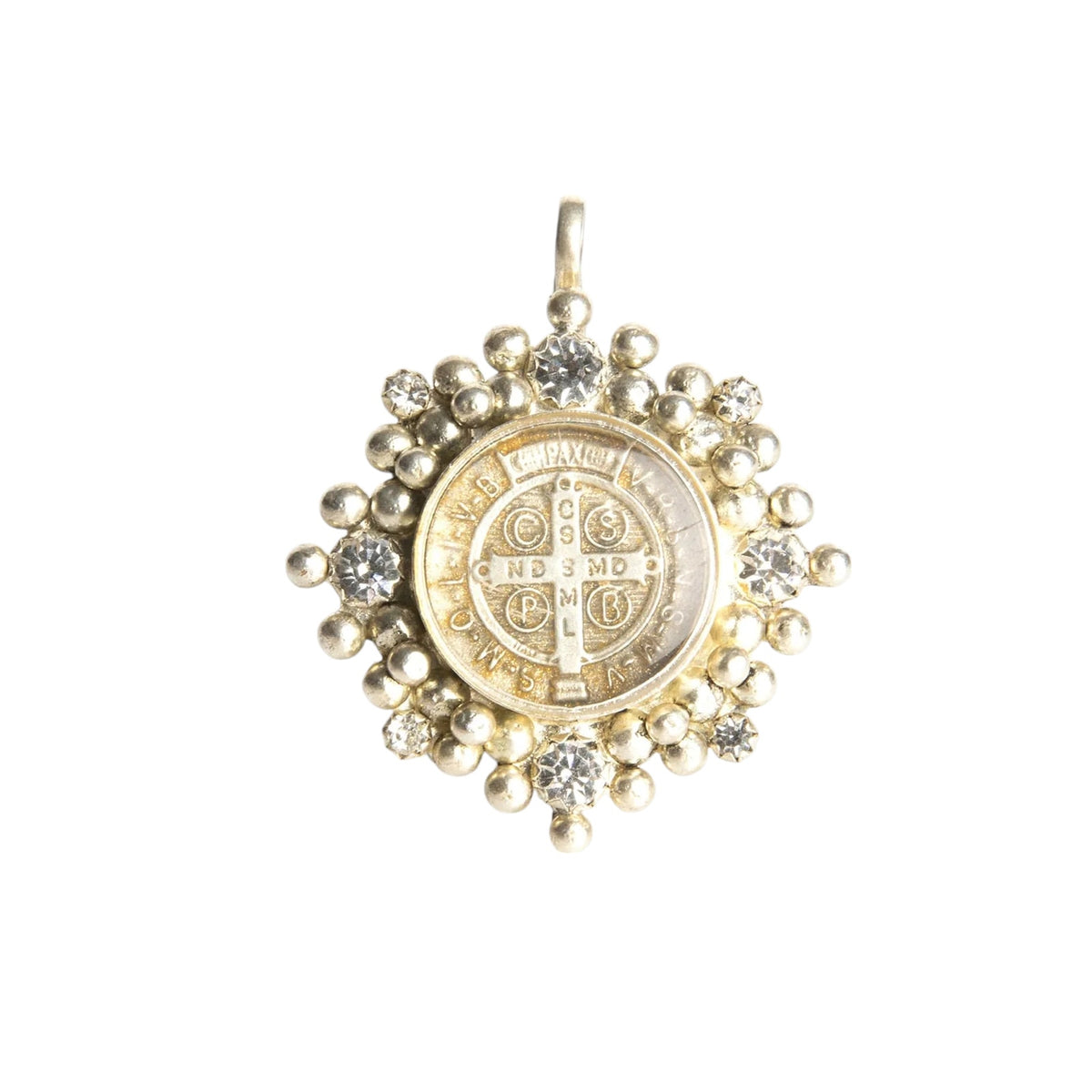 VSA Cloister San Benito Medallion in Silver