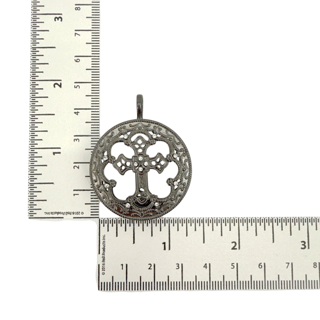 VSA Basilica Hope Medallion in Gunmetal
