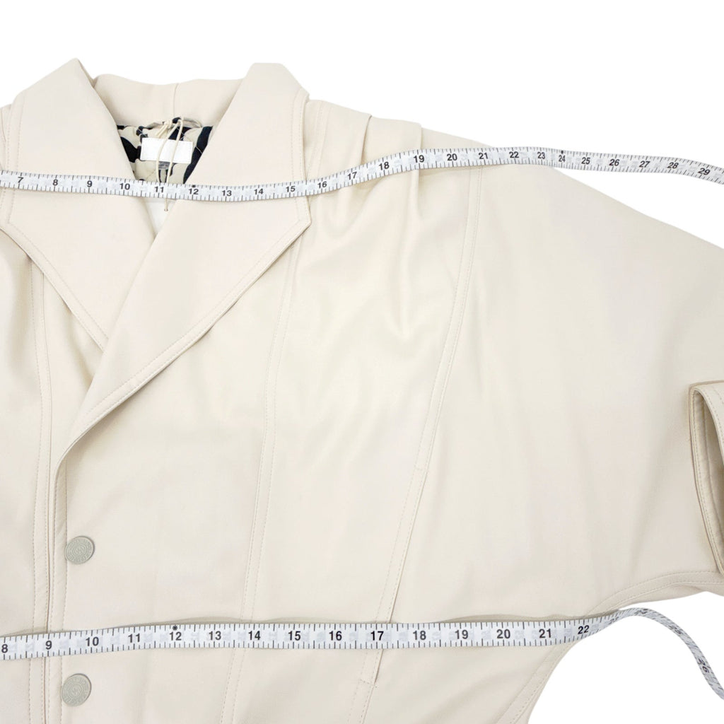 MOTHER The Big Time Jacket in Egret Drunk in Love M