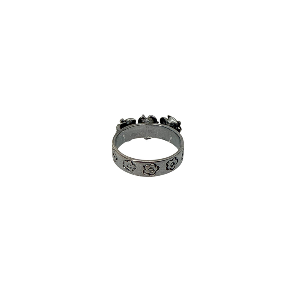 VSA Stepsister Band Ring in Gunmetal 6