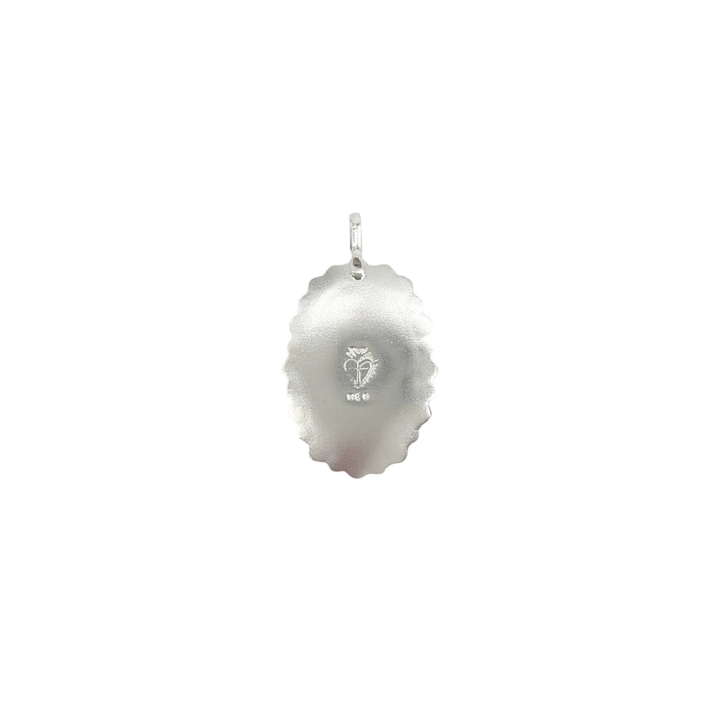 VIRGINS SAINTS & ANGELS VSA Milagrosa Medallion in Silver