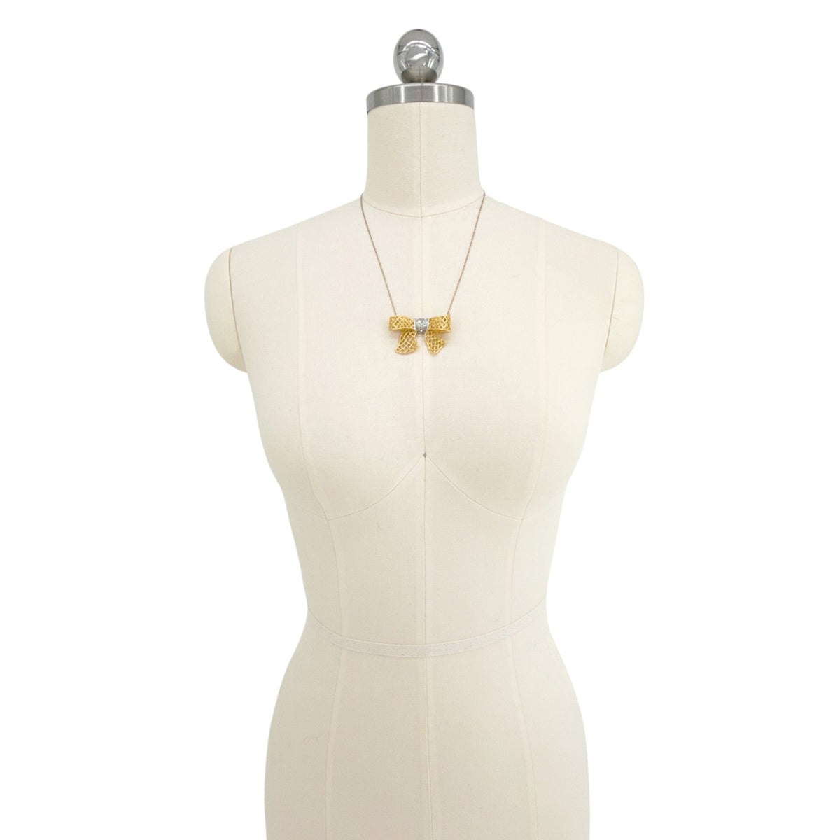 ALEXIS BITTAR Archive Elements Pavé Bow Necklace