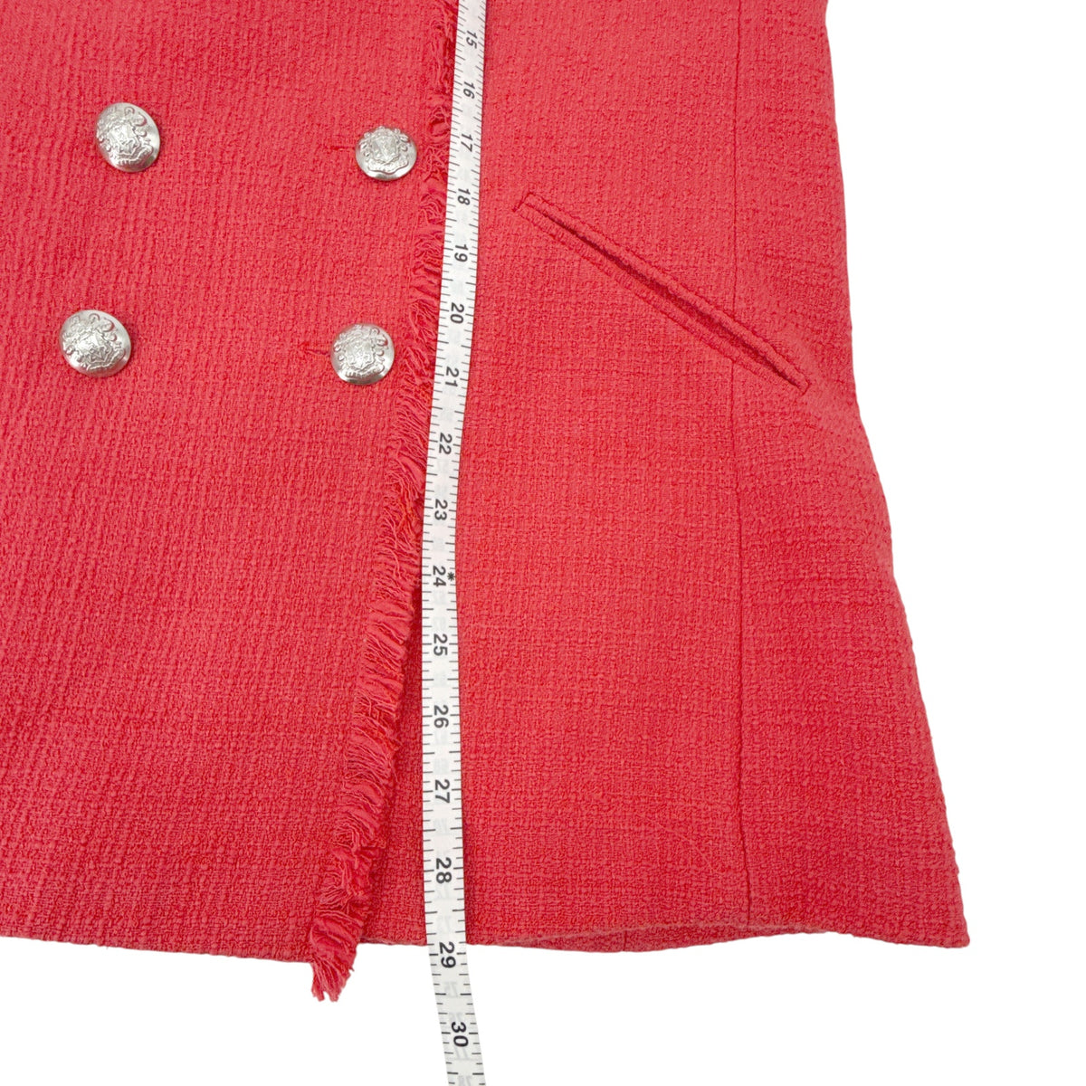 VERONICA BEARD Nayeli Dickey Jacket in Watermelon 8|M