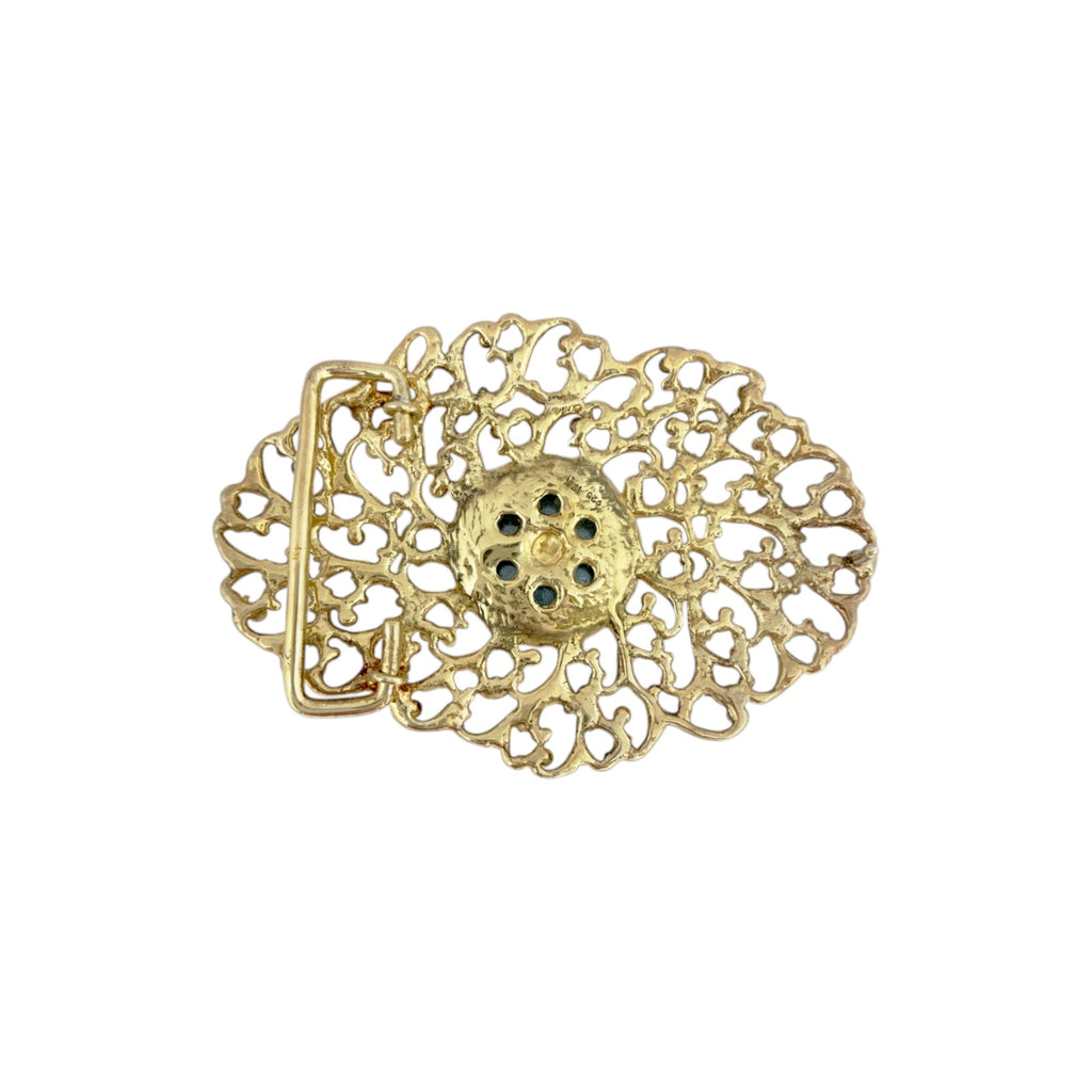 VSA Temptation Collection Belt Buckle Gold Plated SS