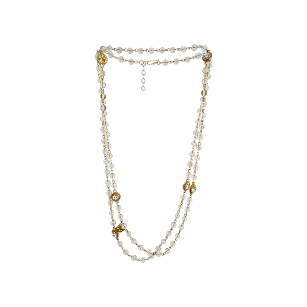 VSA Wrap Vintage Clear AB in Gold