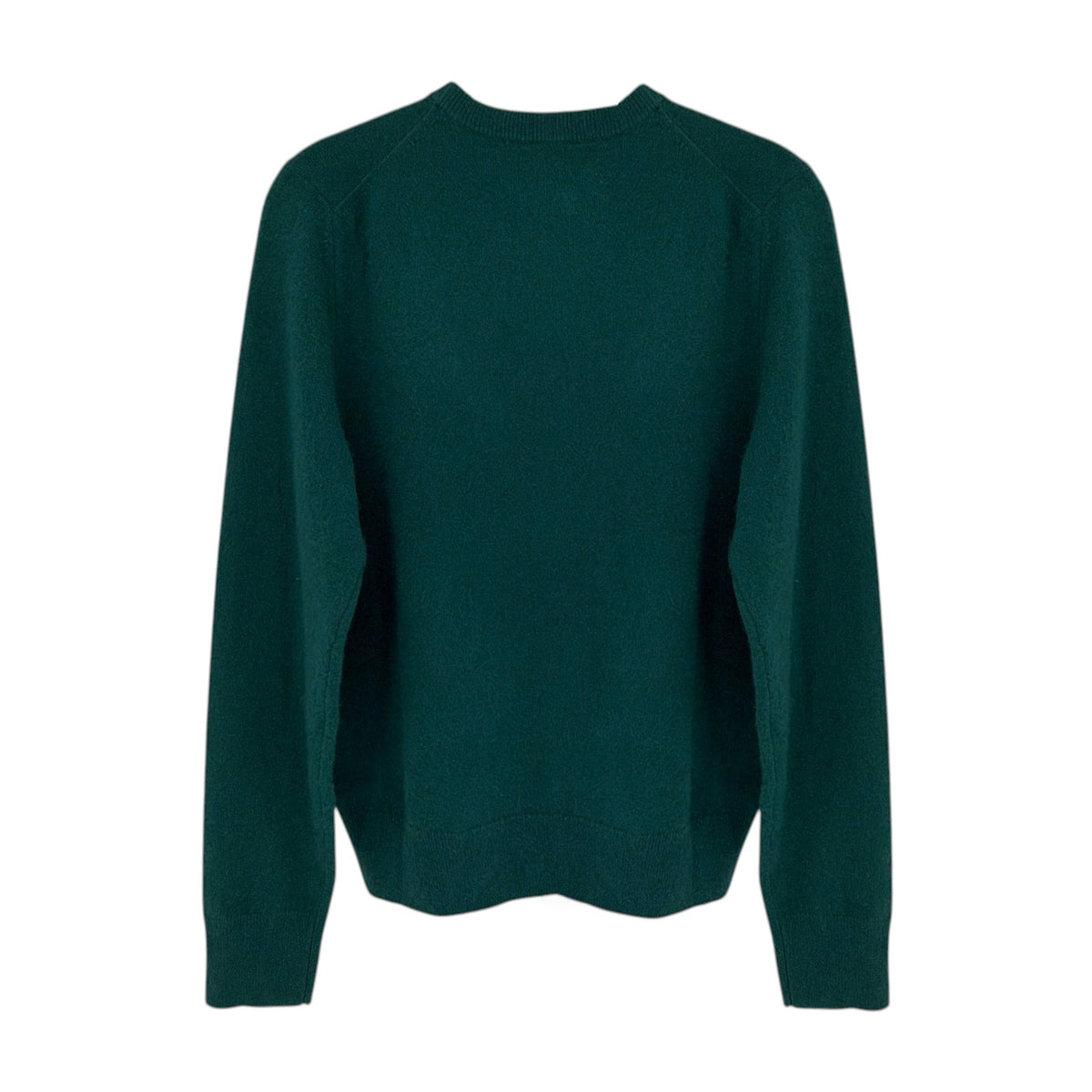LINGUA FRANCA Do Not Disturb Cashmere Crewneck Sweater in Hunter M