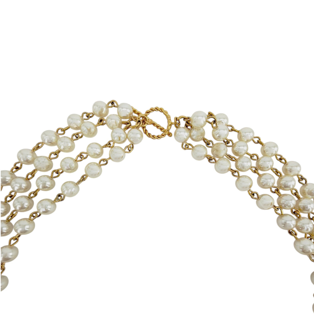 VSA Magdalena Necklace Pearl Gold