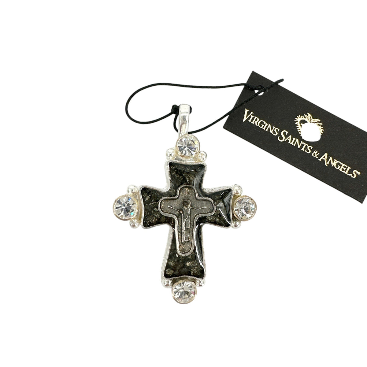 VSA Maria Cross Medallion Silver