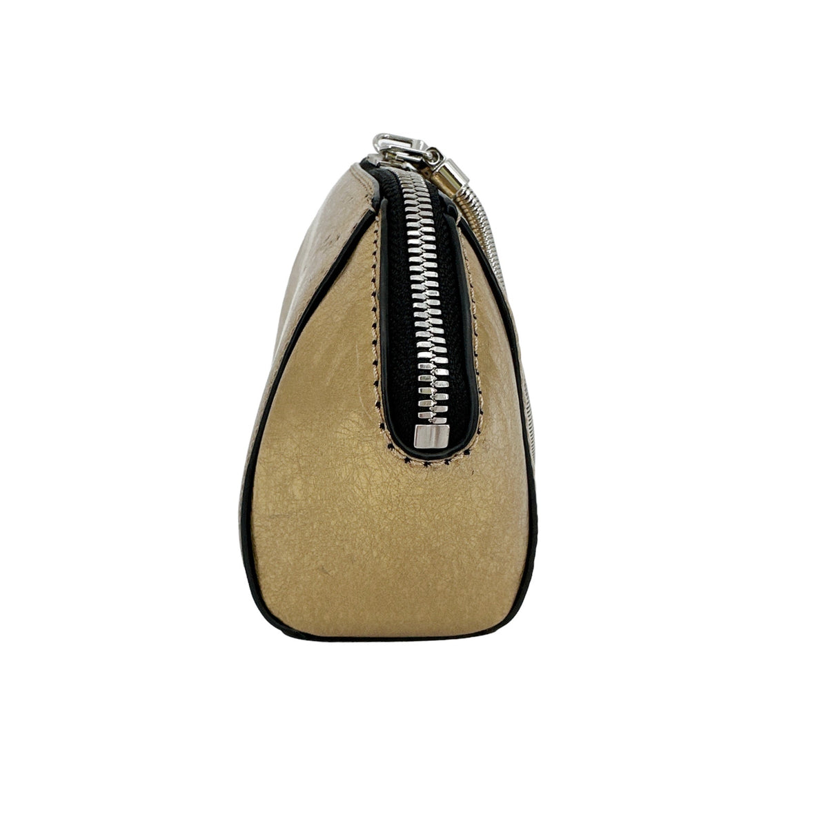 ALEXANDER WANG Chastity Makeup Pouch Clutch in Gold