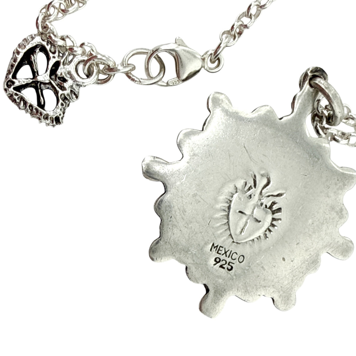 VSA Petite Cloister San Benito Charm Sterling Silver Necklace