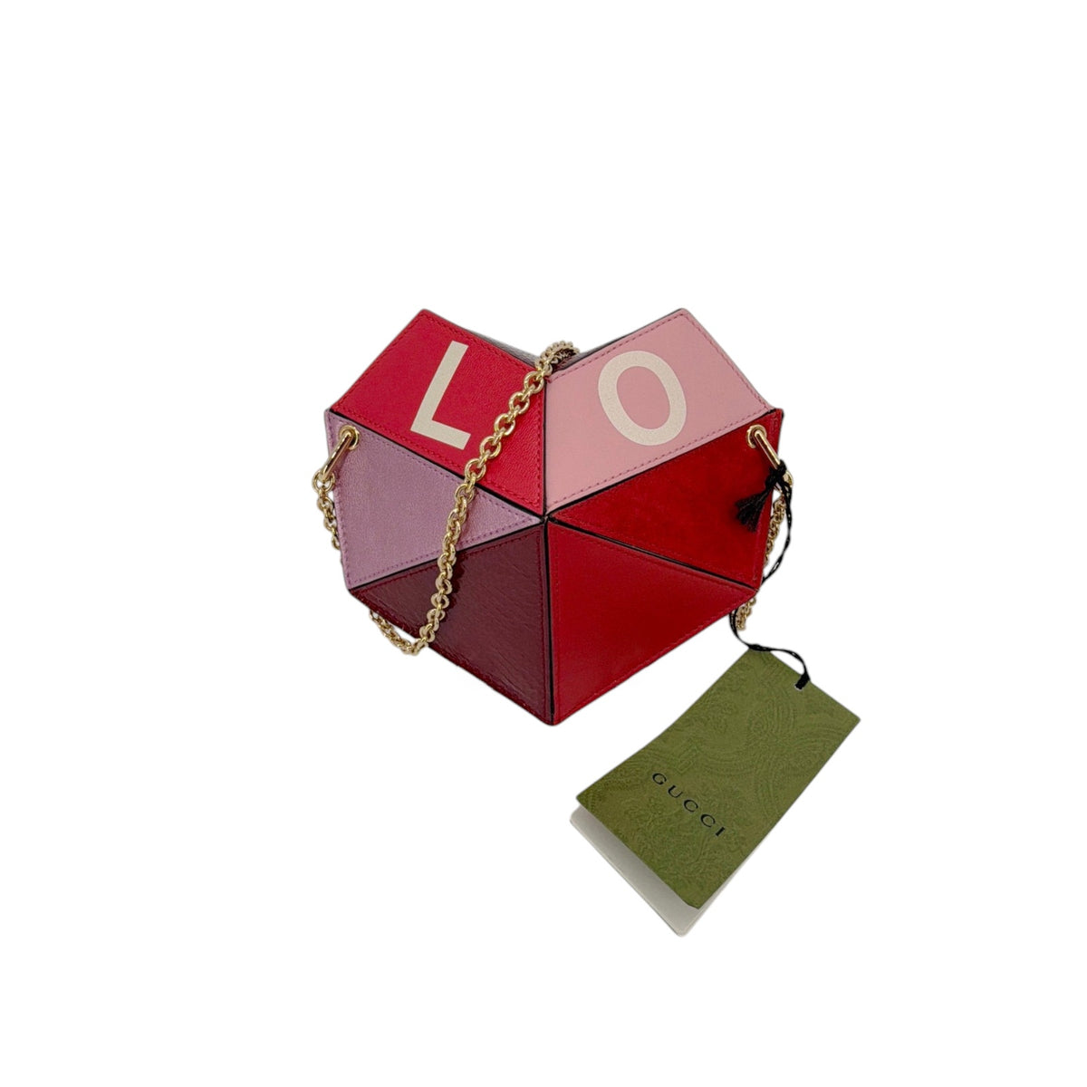 GUCCI Valentine's Day Small Heart Bag