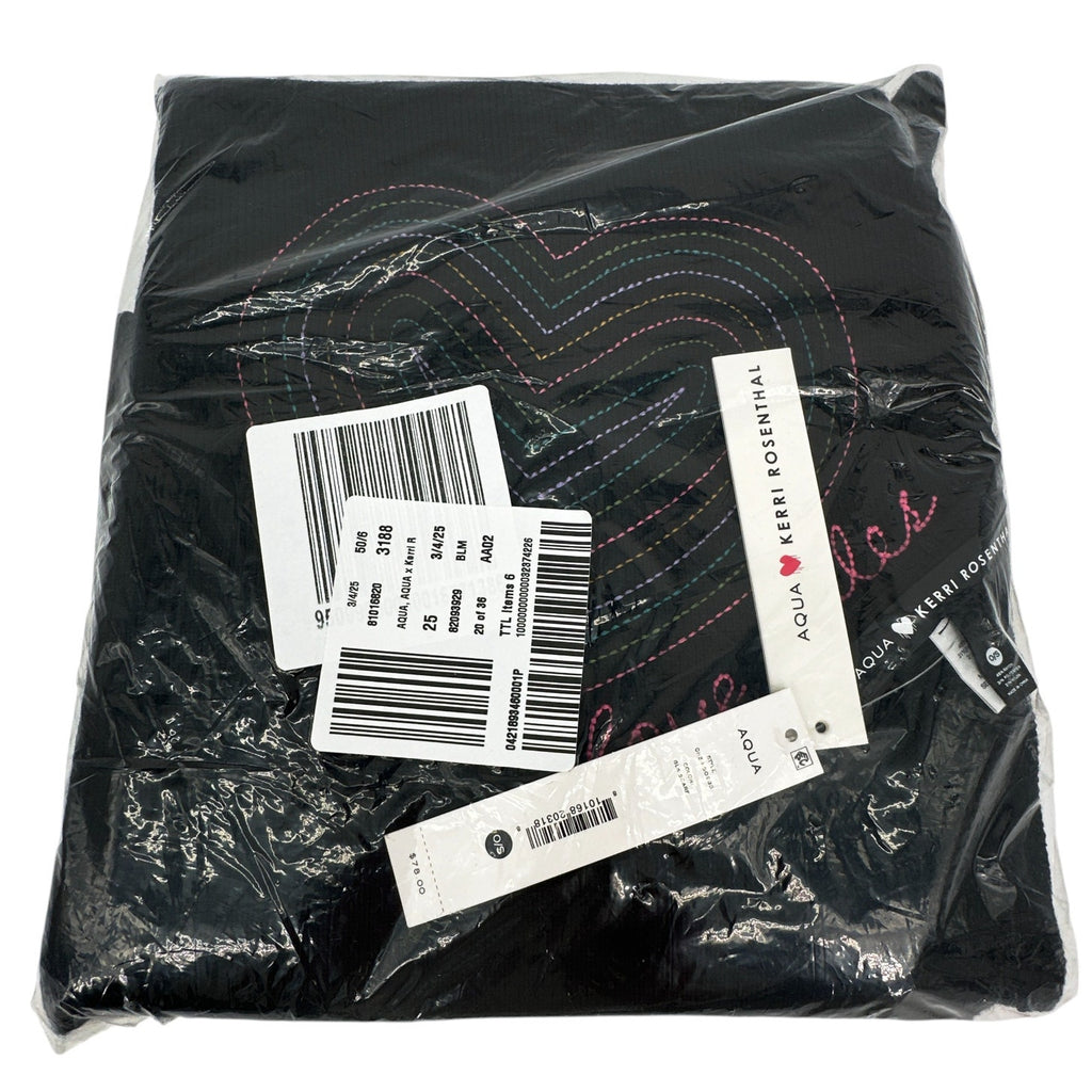AQUA x KERRI ROSENTHAL Solid Scarf - Bloomingdale's Exclusive in Black