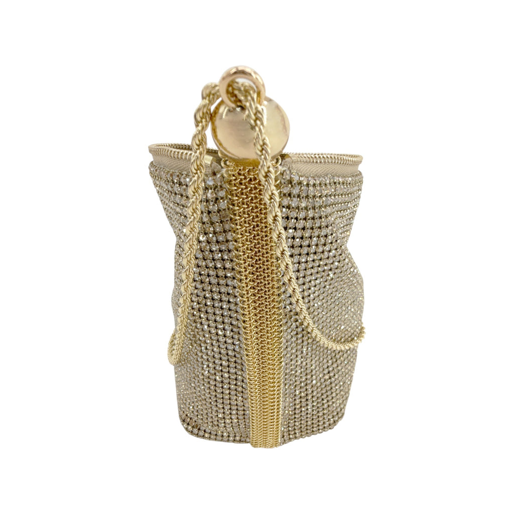 CULT GAIA Rue Wristlet Bag in Sand Dollar