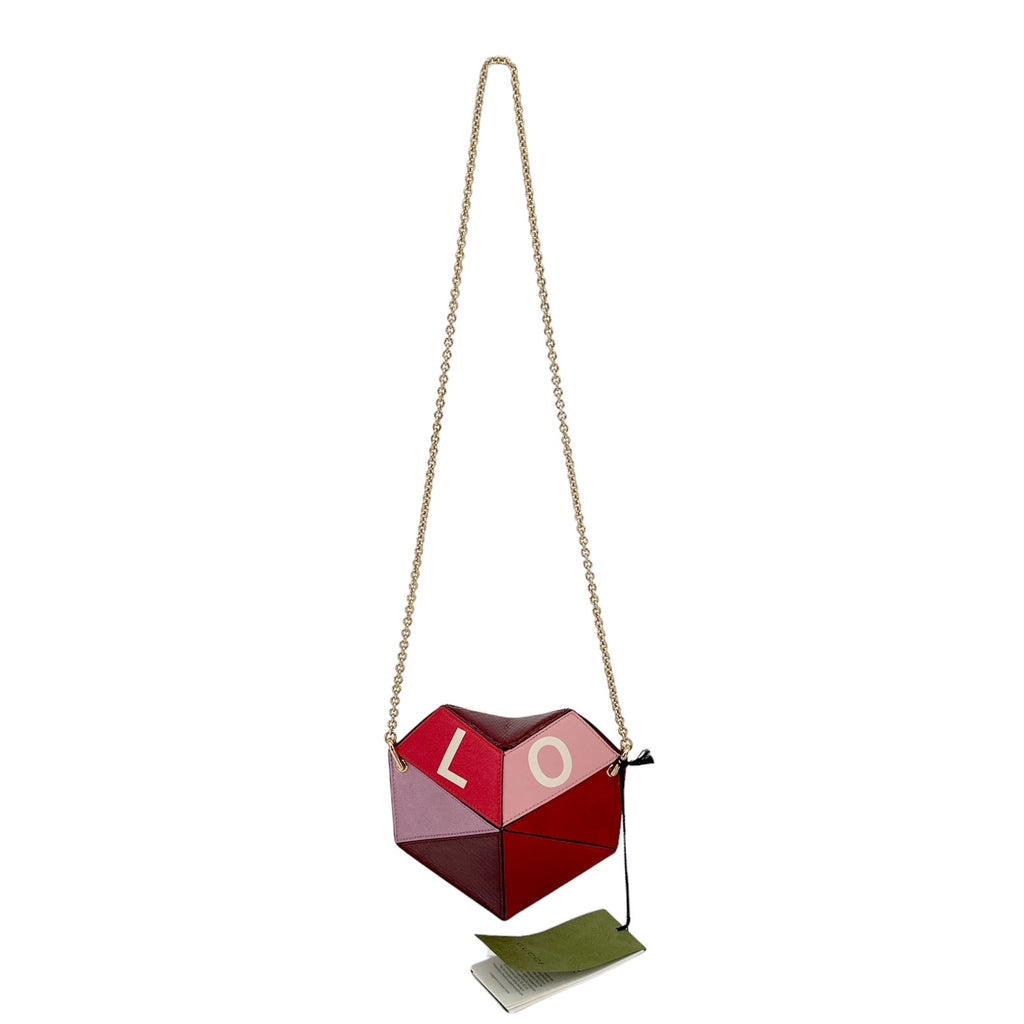 GUCCI Valentine's Day Small Heart Bag