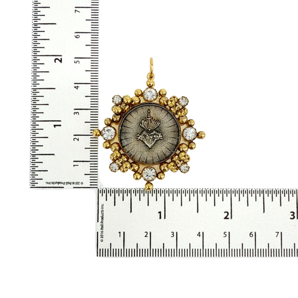 VSA Cloister Sacred Heart Charm