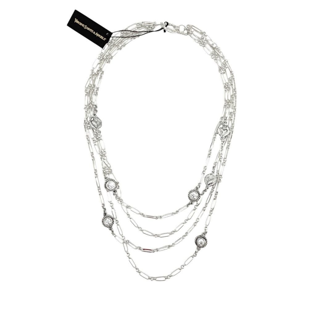VSA Brigid Magdalena Cadena in Silver & Clear