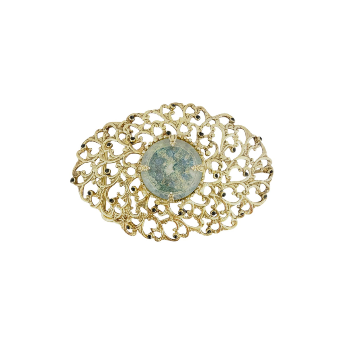 VSA Temptation Collection Belt Buckle Gold Plated SS