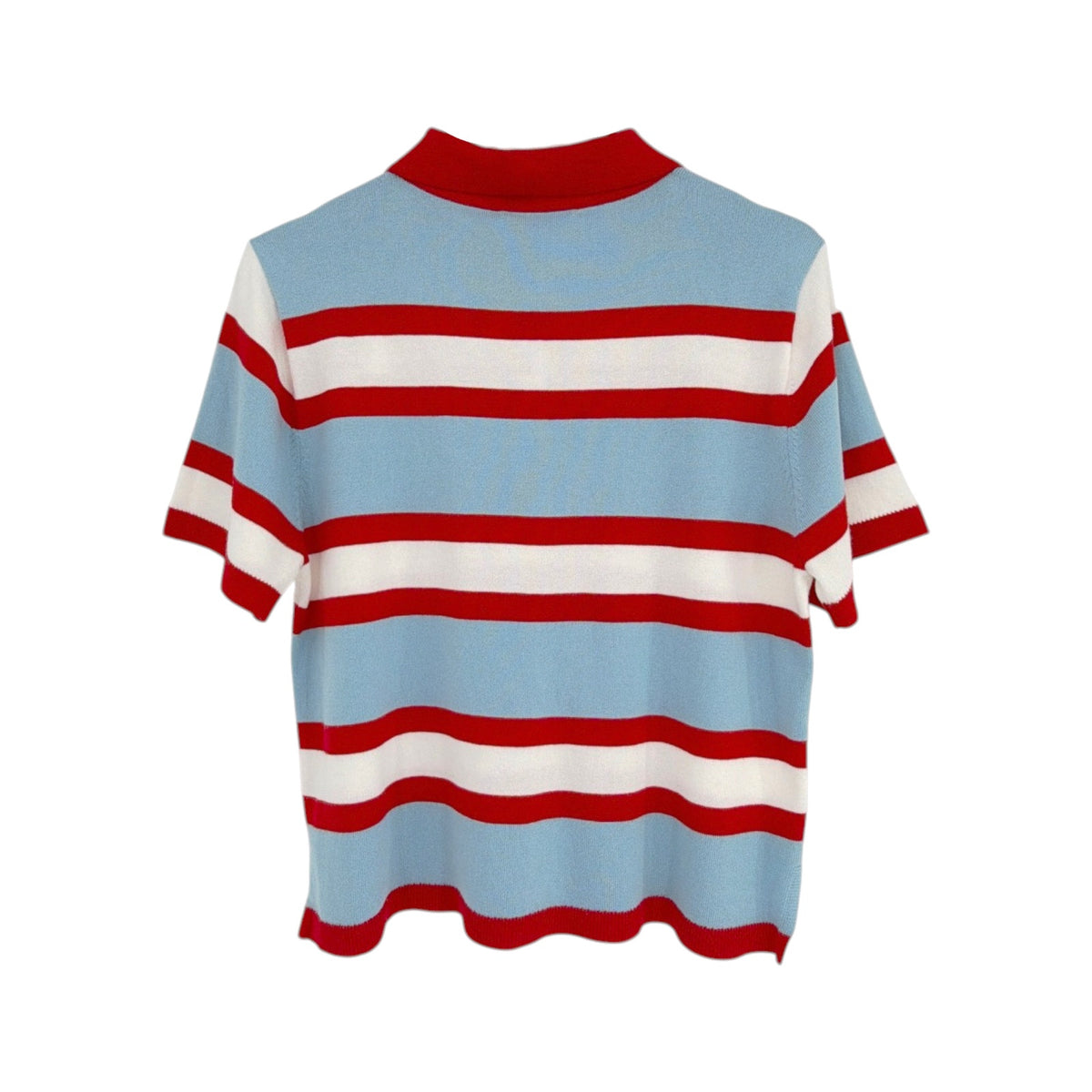 ALICE+OLIVIA Tillie Striped Polo S
