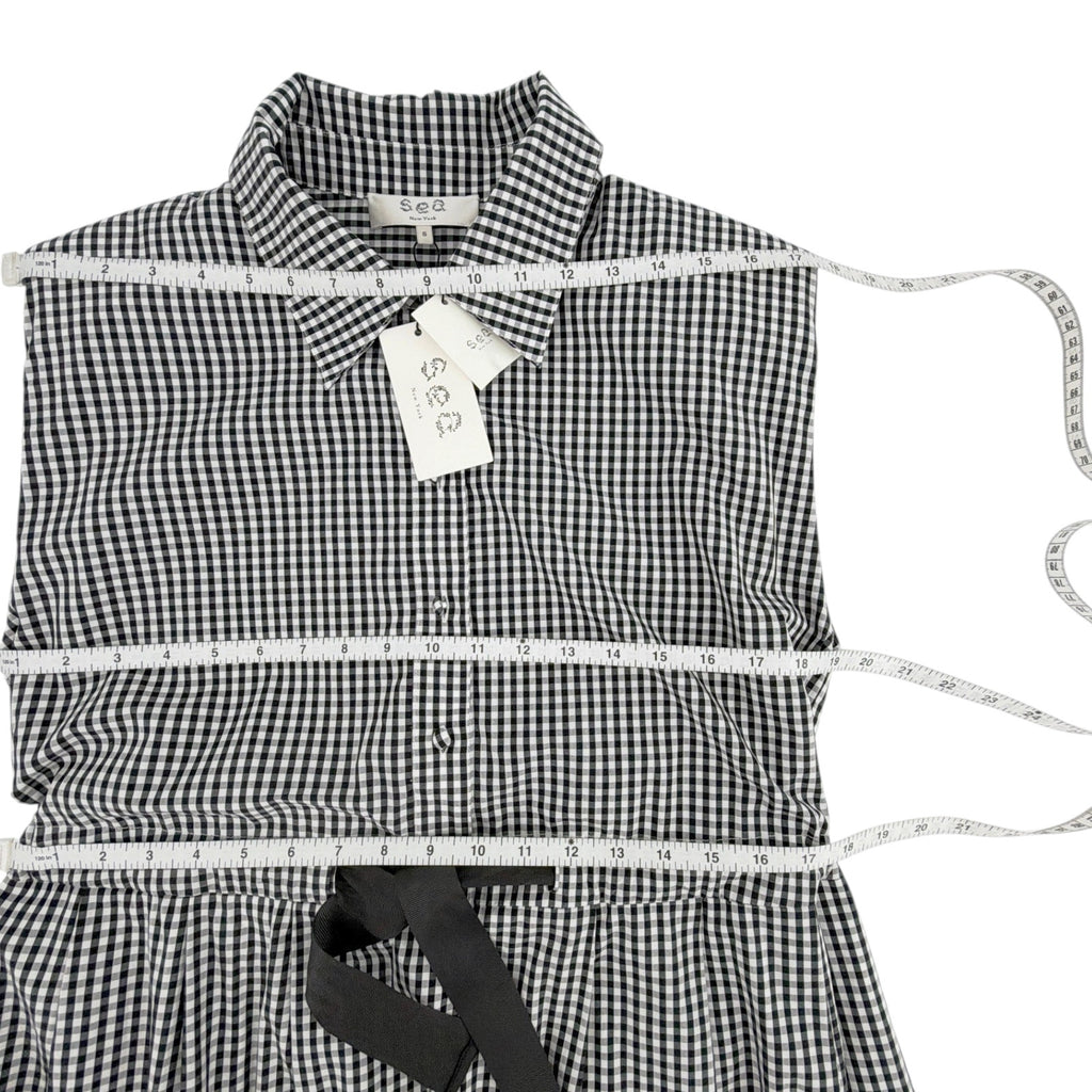 SEA New York Neci Gingham Bubble Dress S