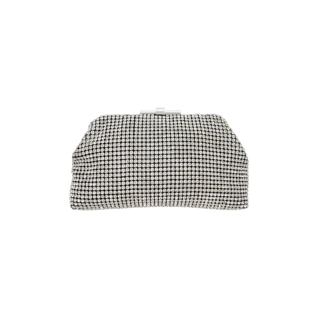 REISS Adaline Crystal Clutch Bag