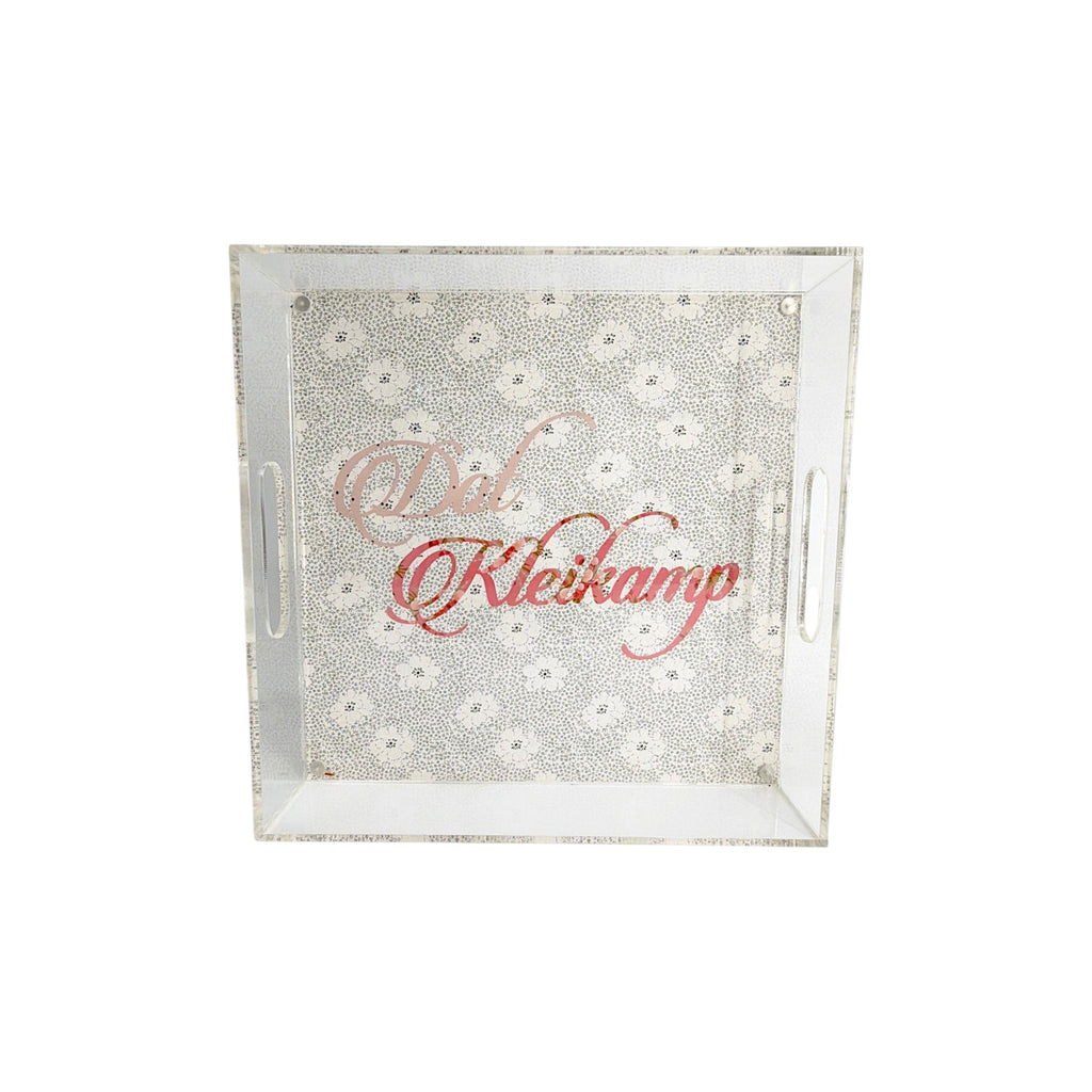 ACRYLIC 12" Square Insertable Tray